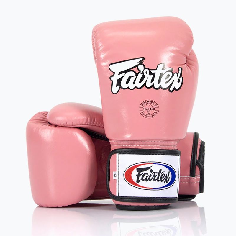 Боксерські рукавички Fairtex Universal "Tight-Fit" Design рожеві 8