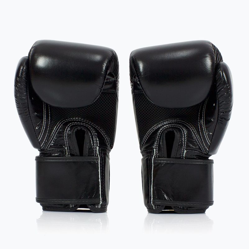 Універсальні дихаючі чорні боксерські рукавички Fairtex 2