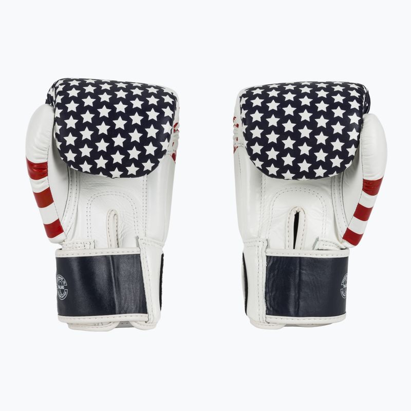 Боксерські рукавички Fairtex Universal "Tight-Fit" Design USA білі 3