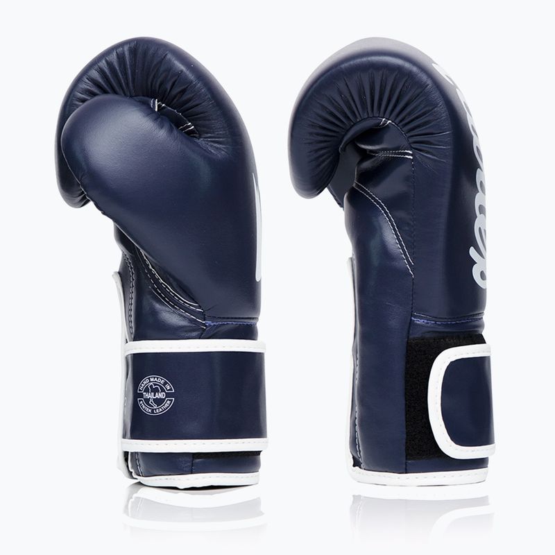 Rękawice boskerskie Fairtex Microfiber blue 3