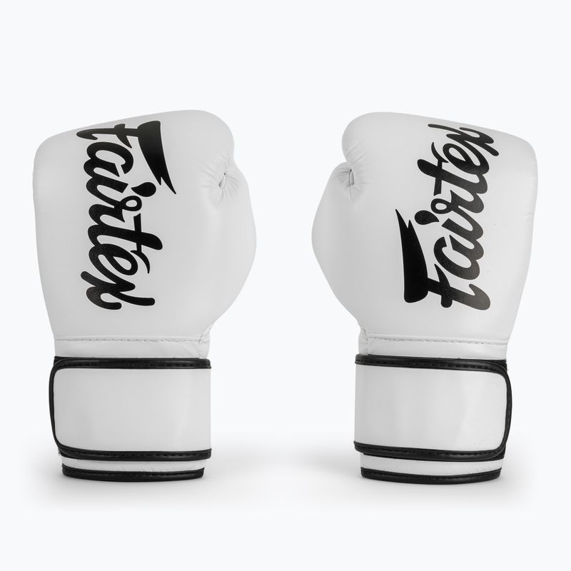 Рукавички на босу ногу з мікрофібри Fairtex білі 2