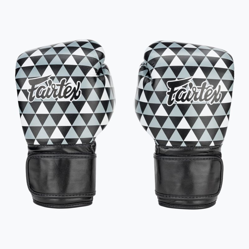 Рукавички Fairtex Microfiber Art Prism чорні на один палець 2