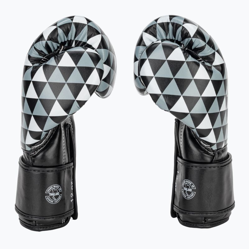 Рукавички Fairtex Microfiber Art Prism чорні на один палець 4