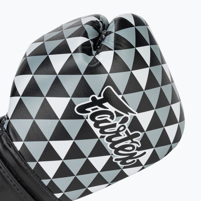 Рукавички Fairtex Microfiber Art Prism чорні на один палець 5