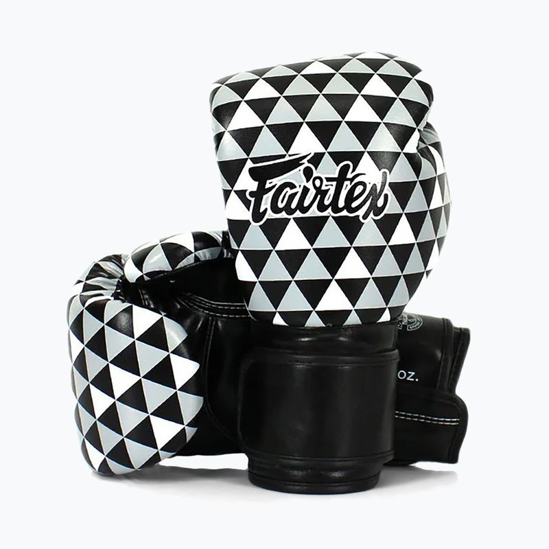Рукавички Fairtex Microfiber Art Prism чорні на один палець 2