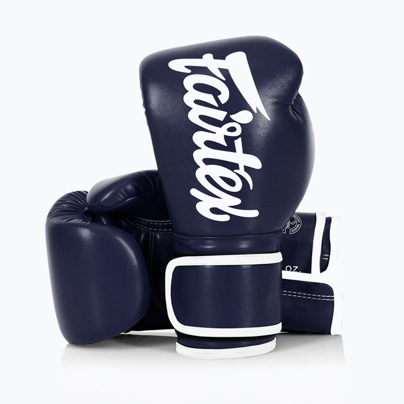 Рукавички пекаря з мікрофібри Fairtex Art Collections Blue Wave сині 4