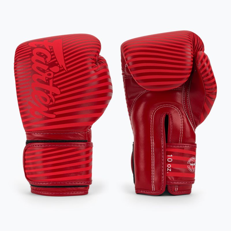 Рукавички з мікрофібри Fairtex Мистецькі колекції Мінімалізм Мистецтво Червоні рукавички Bosc