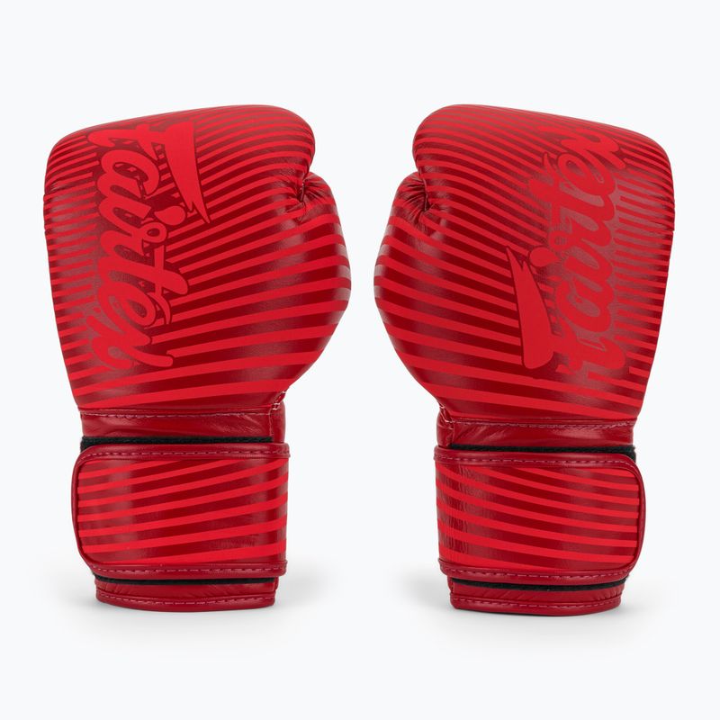 Рукавички з мікрофібри Fairtex Мистецькі колекції Мінімалізм Мистецтво Червоні рукавички Bosc 2