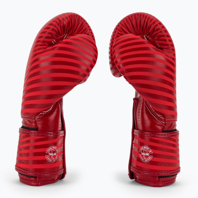 Рукавички з мікрофібри Fairtex Мистецькі колекції Мінімалізм Мистецтво Червоні рукавички Bosc 4