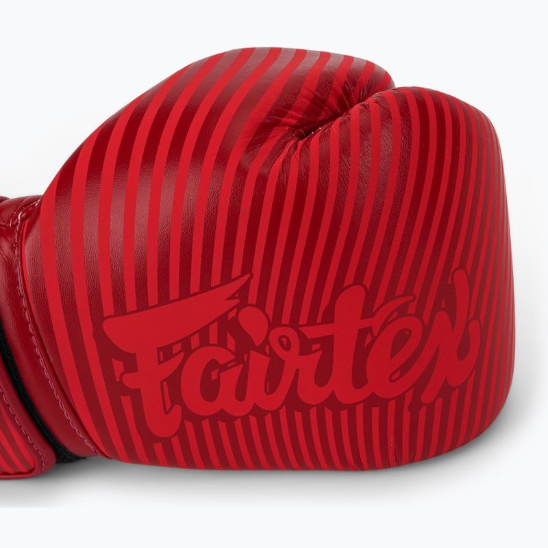Рукавички з мікрофібри Fairtex Мистецькі колекції Мінімалізм Мистецтво Червоні рукавички Bosc 5