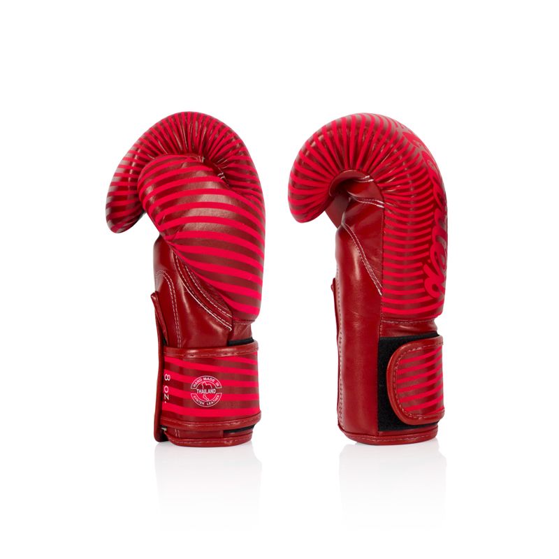 Рукавички з мікрофібри Fairtex Мистецькі колекції Мінімалізм Мистецтво Червоні рукавички Bosc 4