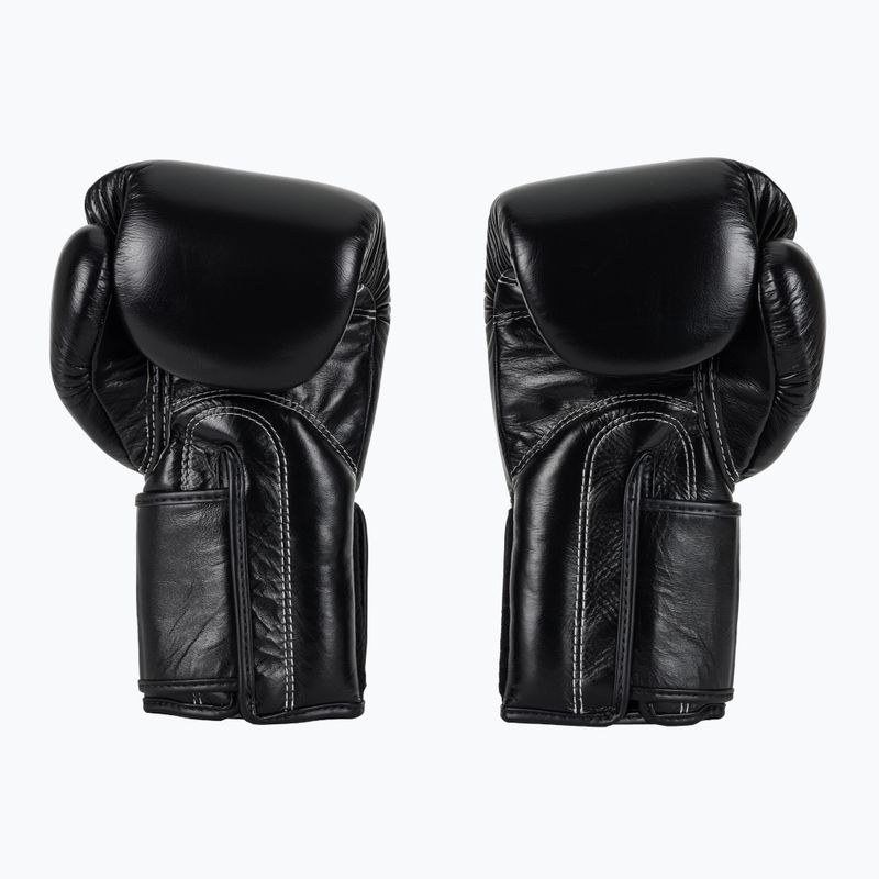 Боксерські рукавички Fairtex Super Sparring - закритий великий палець чорні 3
