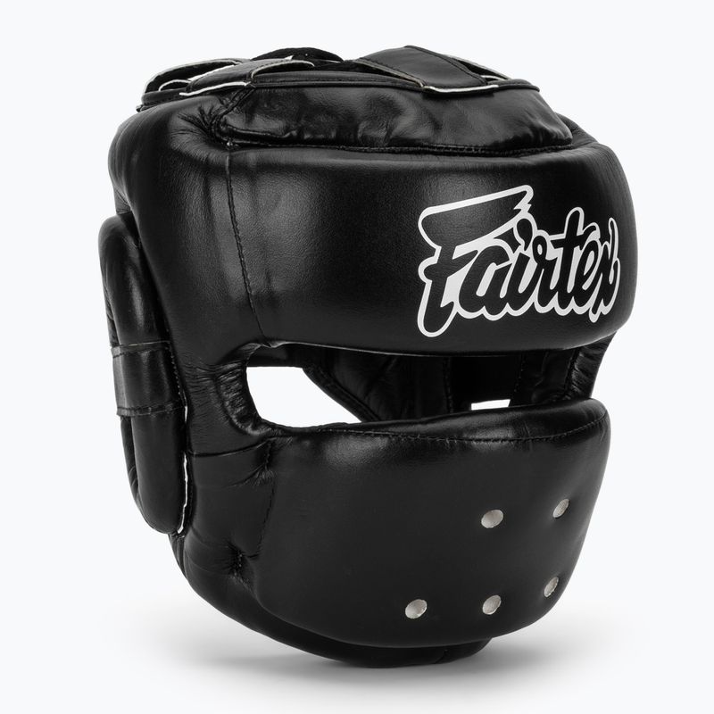 Боксерський шолом Fairtex Full Face Protector чорний