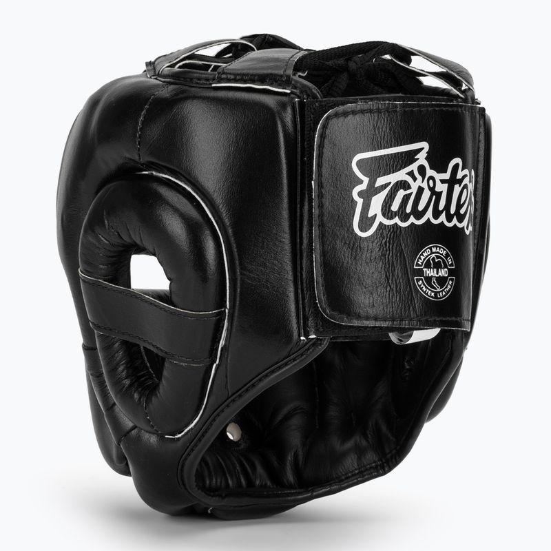 Боксерський шолом Fairtex Full Face Protector чорний 3