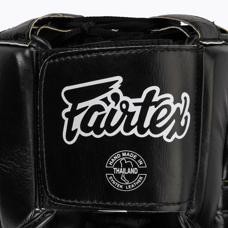 Боксерський шолом Fairtex Full Face Protector чорний 5
