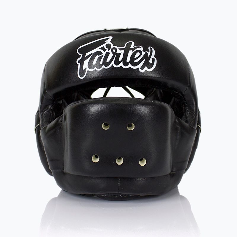 Боксерський шолом Fairtex Full Face Protector чорний