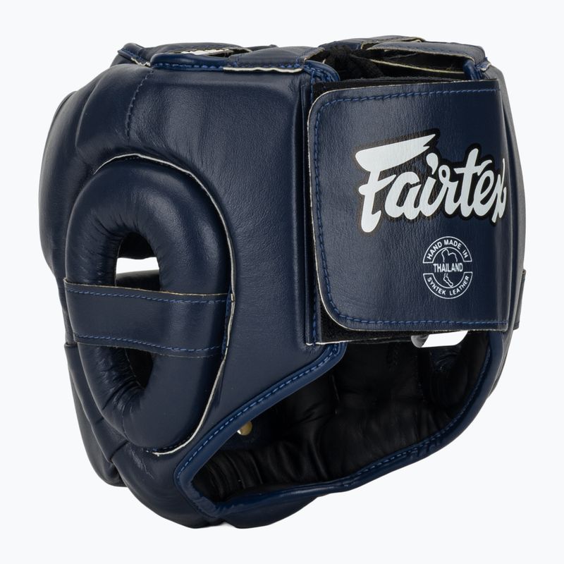 Боксерський шолом Fairtex Full Face Protector синій 3