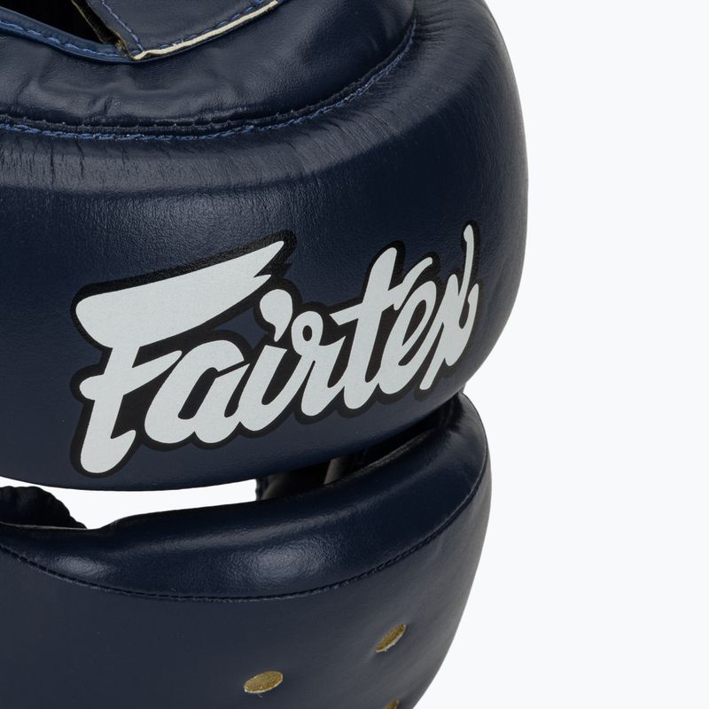 Боксерський шолом Fairtex Full Face Protector синій 4