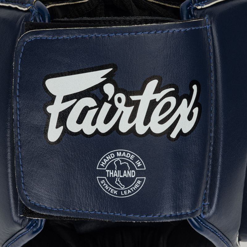 Боксерський шолом Fairtex Full Face Protector синій 5