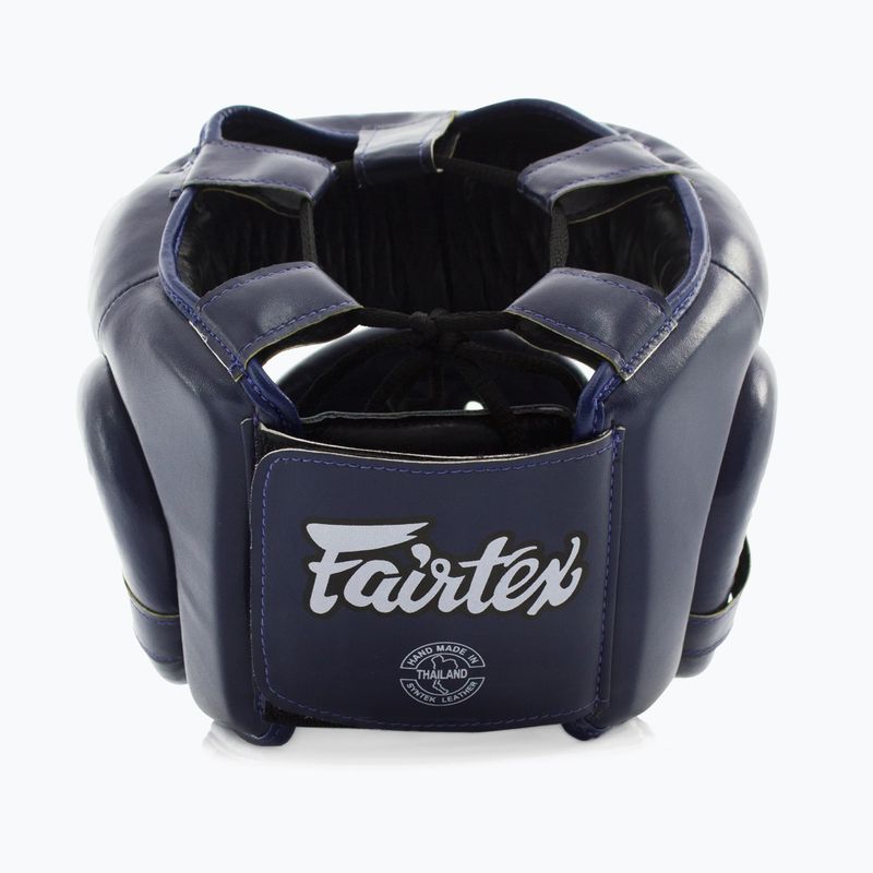 Боксерський шолом Fairtex Full Face Protector синій 3