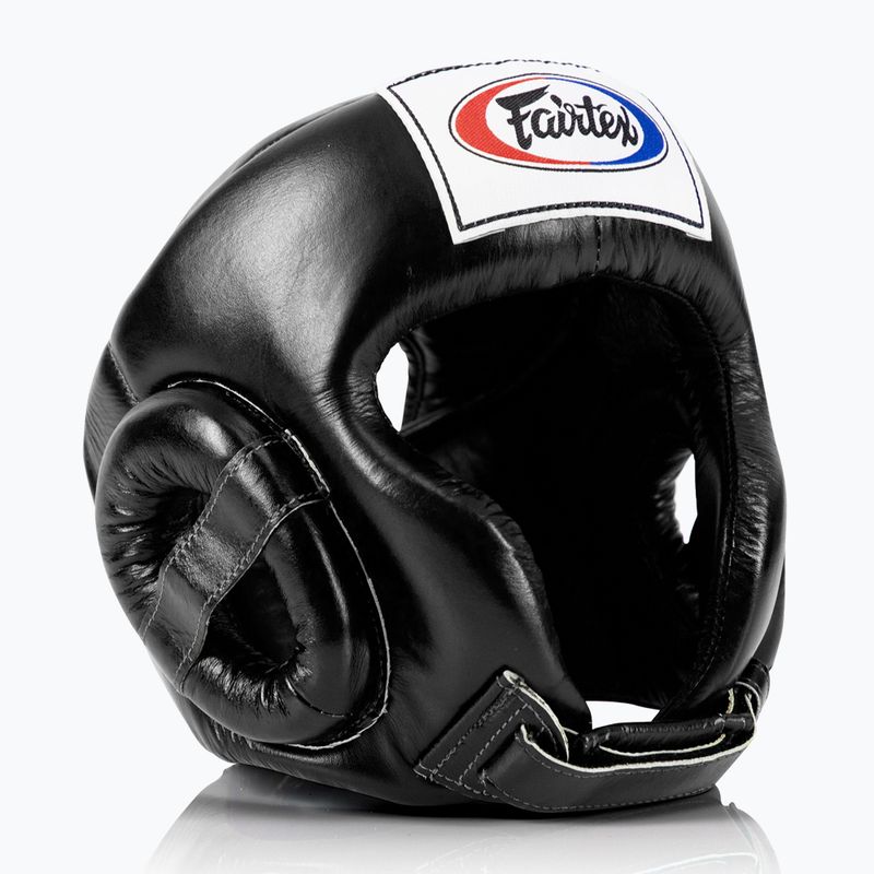 Шолом боксерський Fairtex Muay Thai Competition black 2
