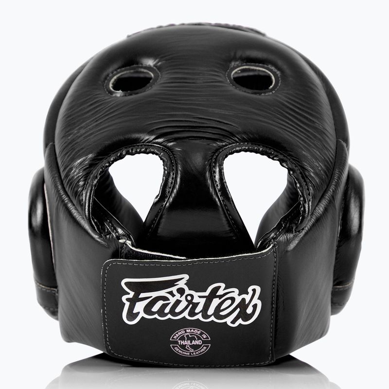 Шолом боксерський Fairtex Muay Thai Competition black 4