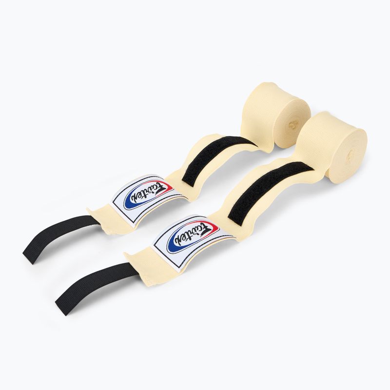 Бинти боксерські Fairtex Handwraps 455 см білі 2