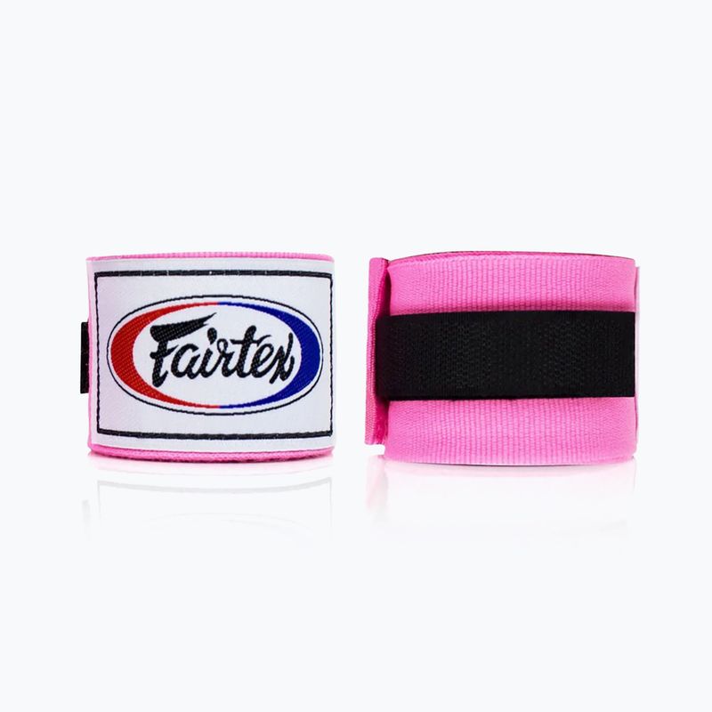 Бинти боксерські Fairtex Handwraps 455 см рожеві