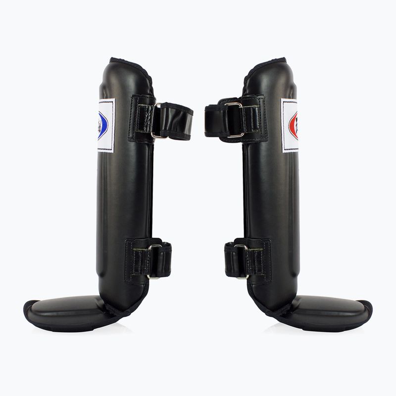 Захисні наколінники Fairtex In-Step з подвійною підкладкою чорні 3