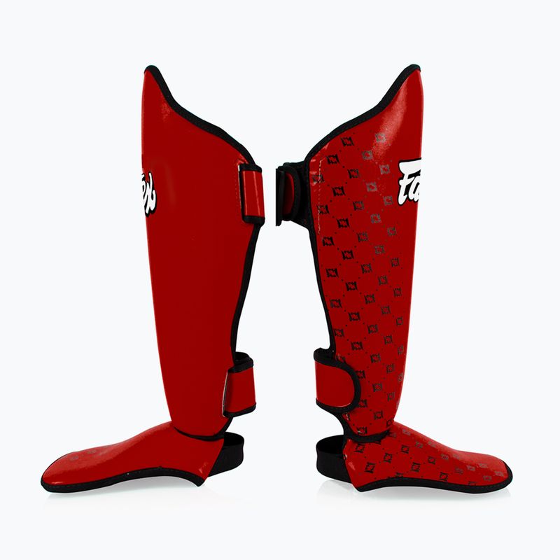 Fairtex Competition Гомілкові бахіли червоні 3