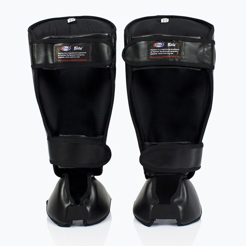 Знімні наколінники Fairtex In-Step Shin Pads, також відомі як захист гомілки. "Твістер" чорний 2