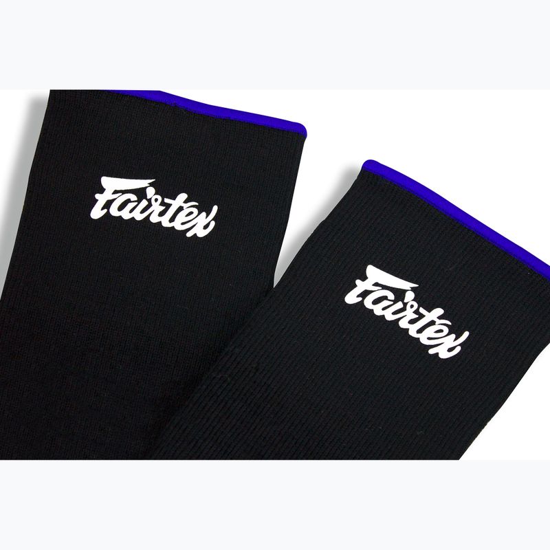 Захист гомілкостопа Fairtex Ankle Support чорний/синій 2