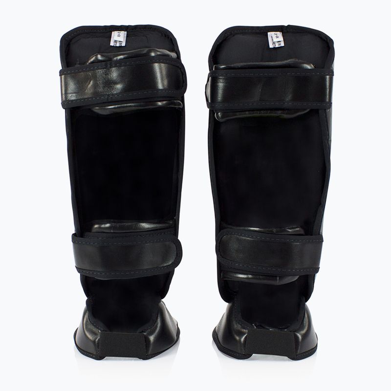 Дитячі наколінники Fairtex Shin Pads для гомілки чорні 2