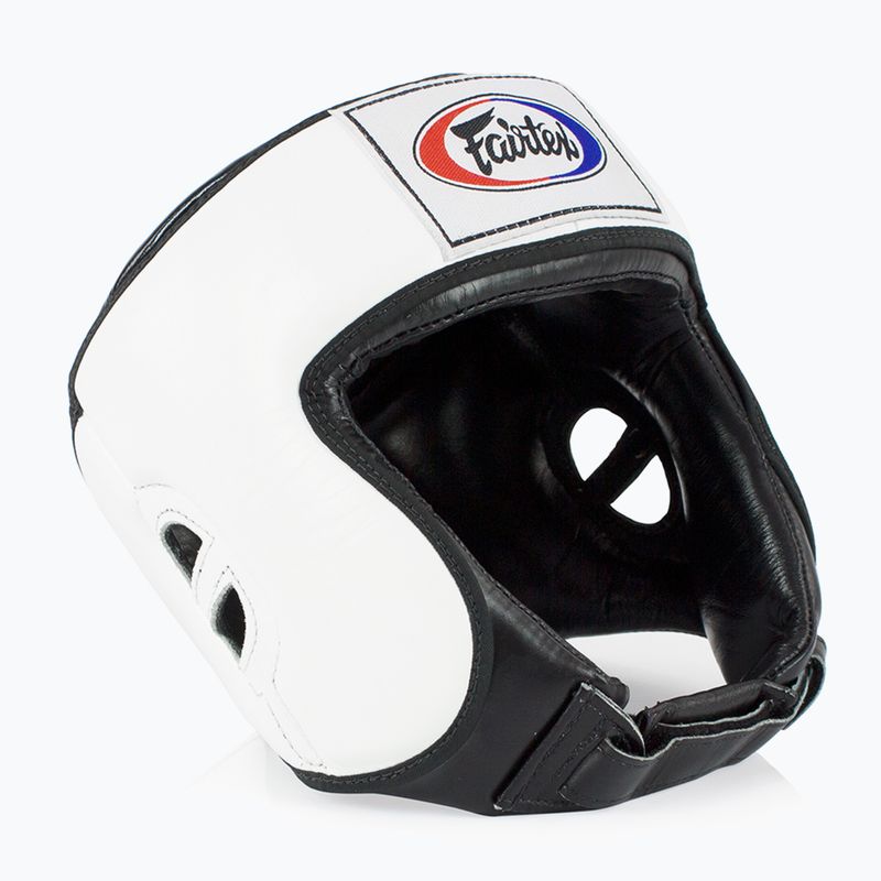 Шолом боксерський Fairtex Muay Thai & Kickboxing Competition white