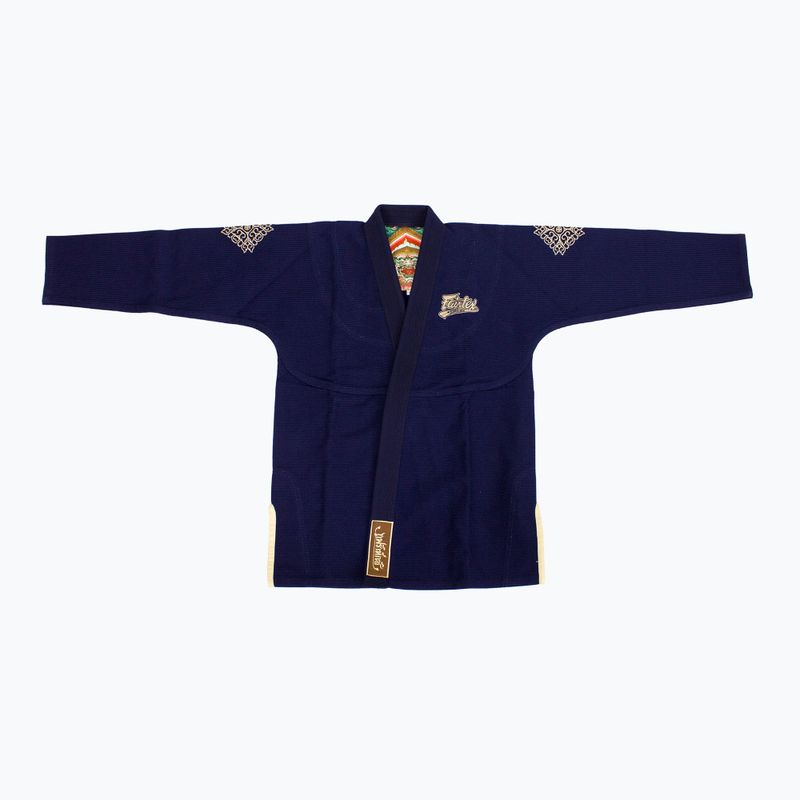 ГІ для бразильського джиу-джитсу Fairtex "Matchanu" navy blue 2