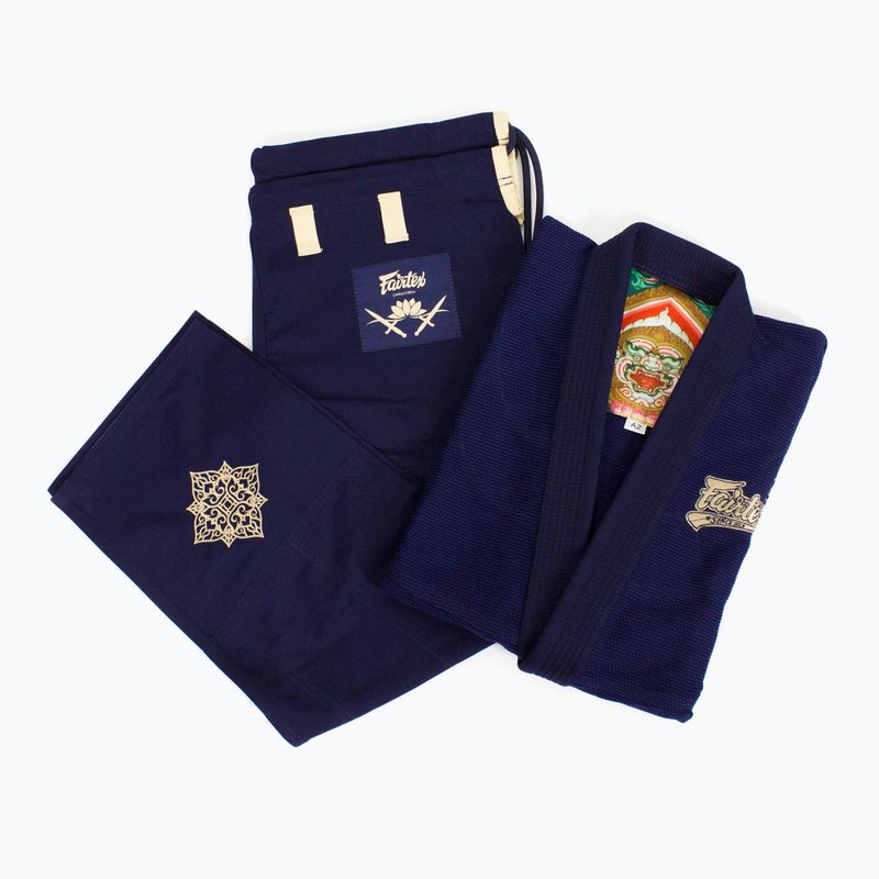 ГІ для бразильського джиу-джитсу Fairtex "Matchanu" navy blue 9