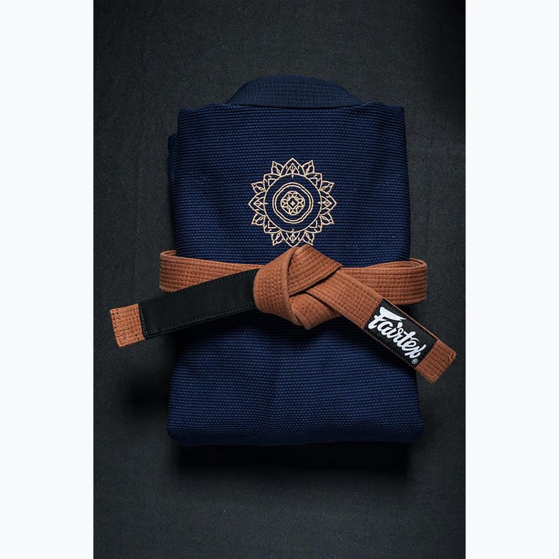 ГІ для бразильського джиу-джитсу Fairtex "Matchanu" navy blue 13