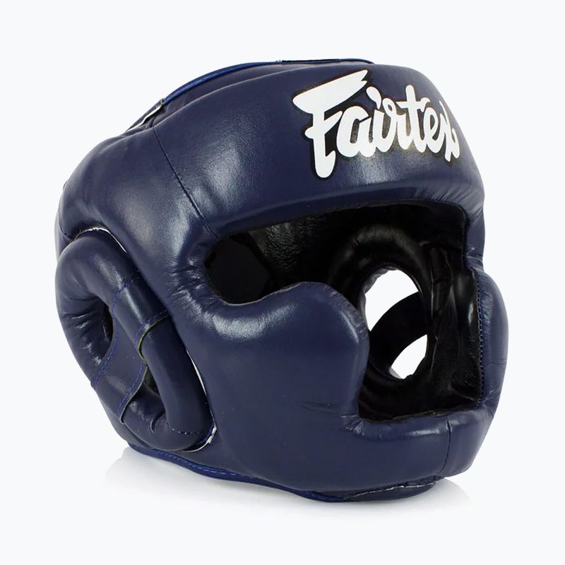 Боксерський шолом Fairtex Headguard for Kids синій