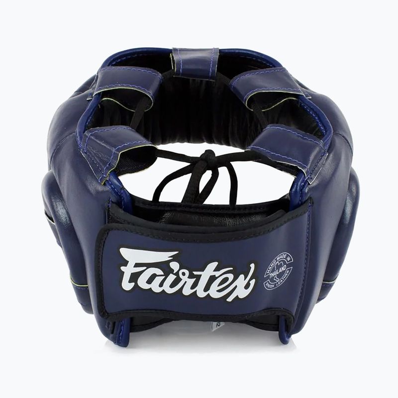 Боксерський шолом Fairtex Headguard for Kids синій 3