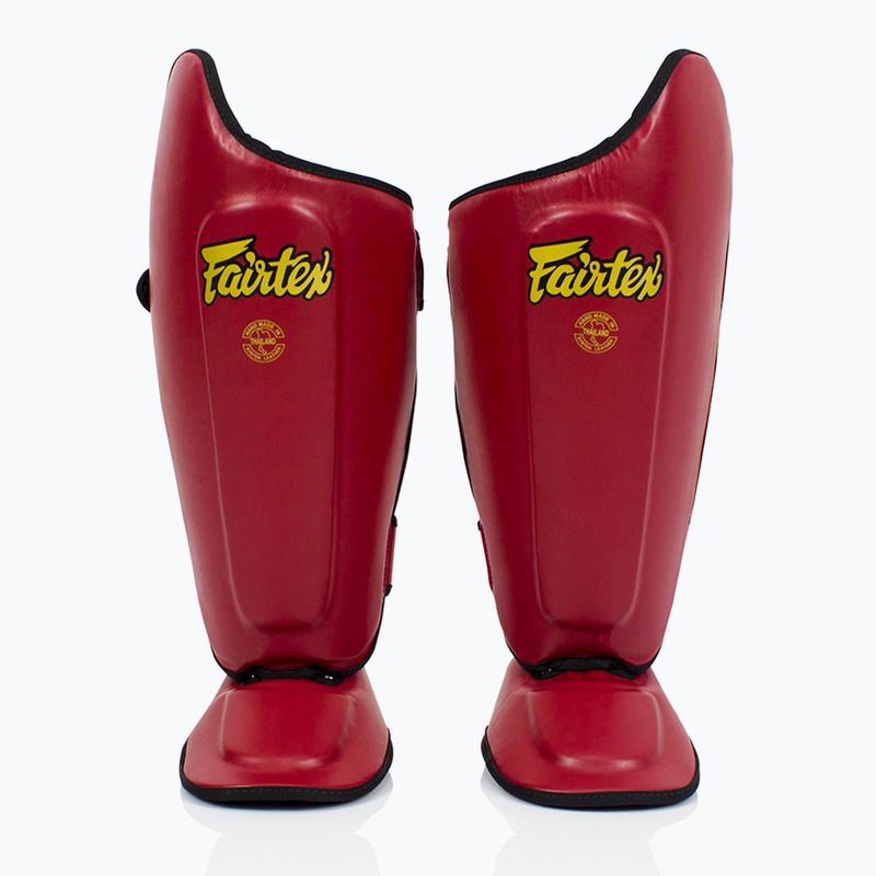 Fairtex Ultimate Shin Pads червоні