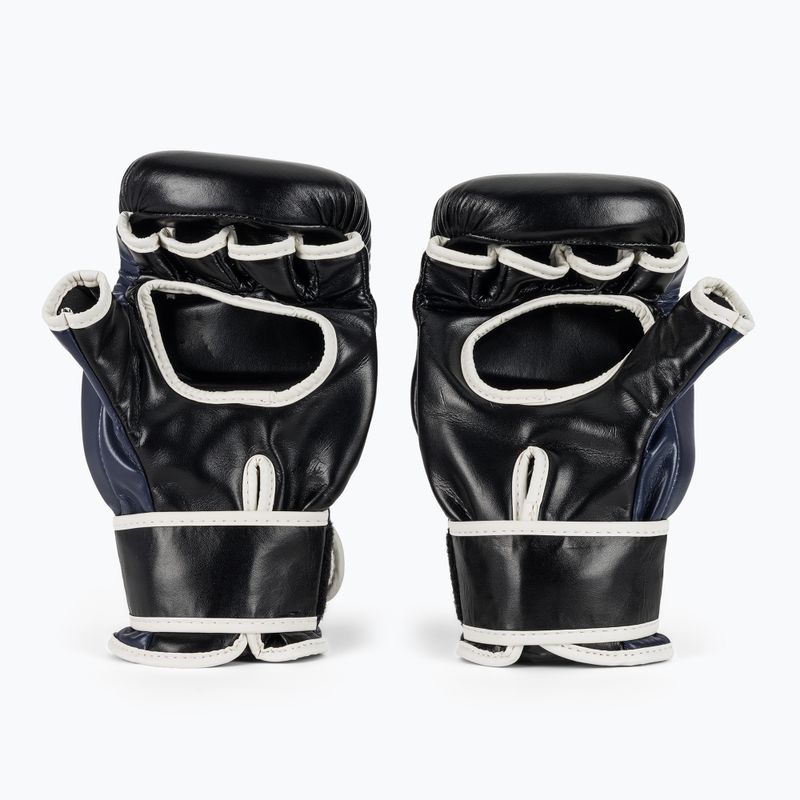 Рукавички для боротьби Fairtex Super Sparring Grappling Gloves чорні/сині 3