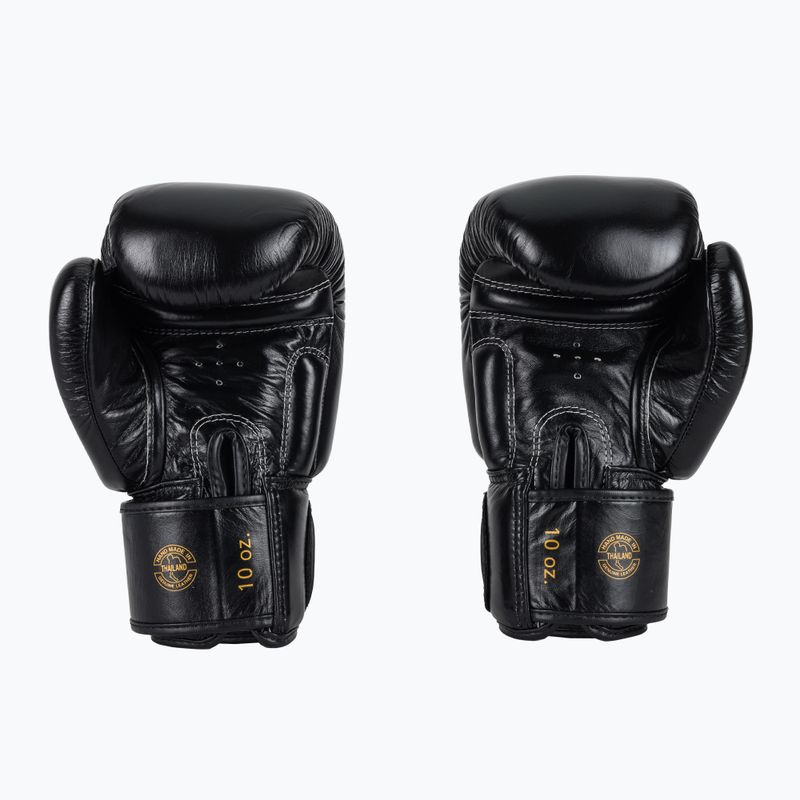 Боксерські рукавички Fairtex Deluxe Tight-Fit чорні 3