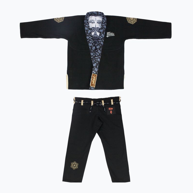 ГІ для бразильського джиу-джитсу Fairtex "Treeburam" black