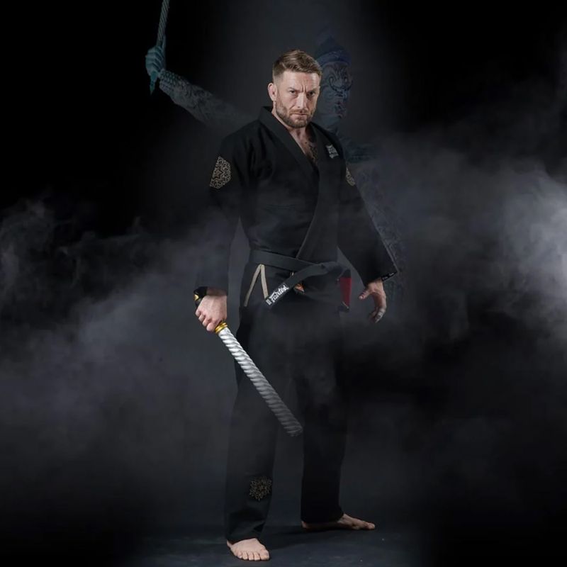 ГІ для бразильського джиу-джитсу Fairtex "Treeburam" black 10