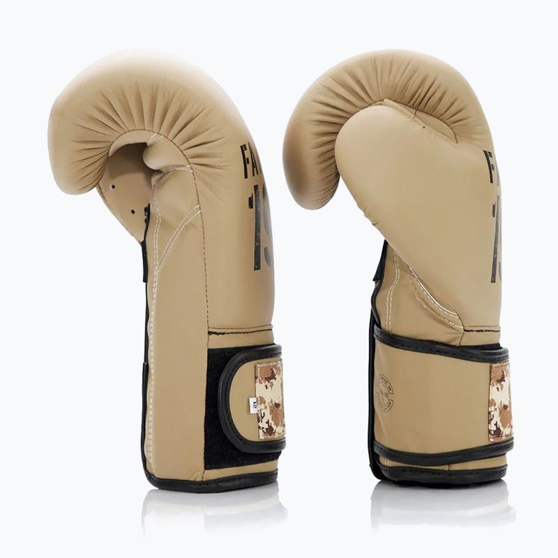 Боксерські рукавички Fairtex F-DAY 2 Limited Edition в кольорі хакі 3