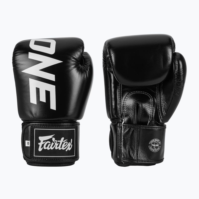 Боксерські рукавички Fairtex ONE X Fairtex чорні