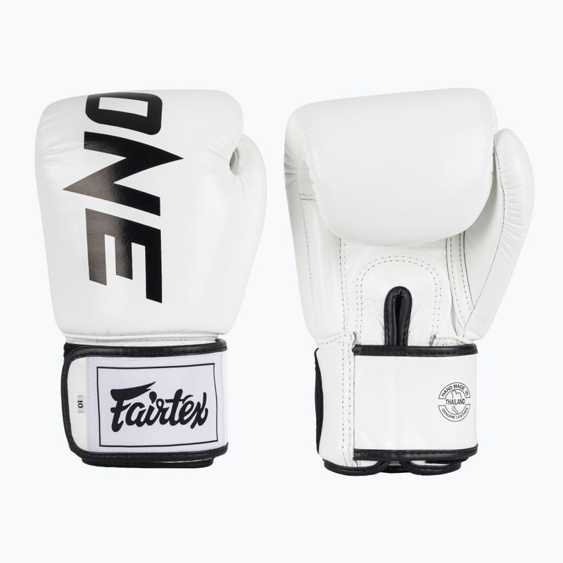 Боксерські рукавички Fairtex ONE X Fairtex білі