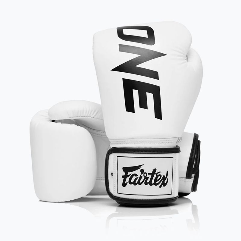 Боксерські рукавички Fairtex ONE X Fairtex білі 4