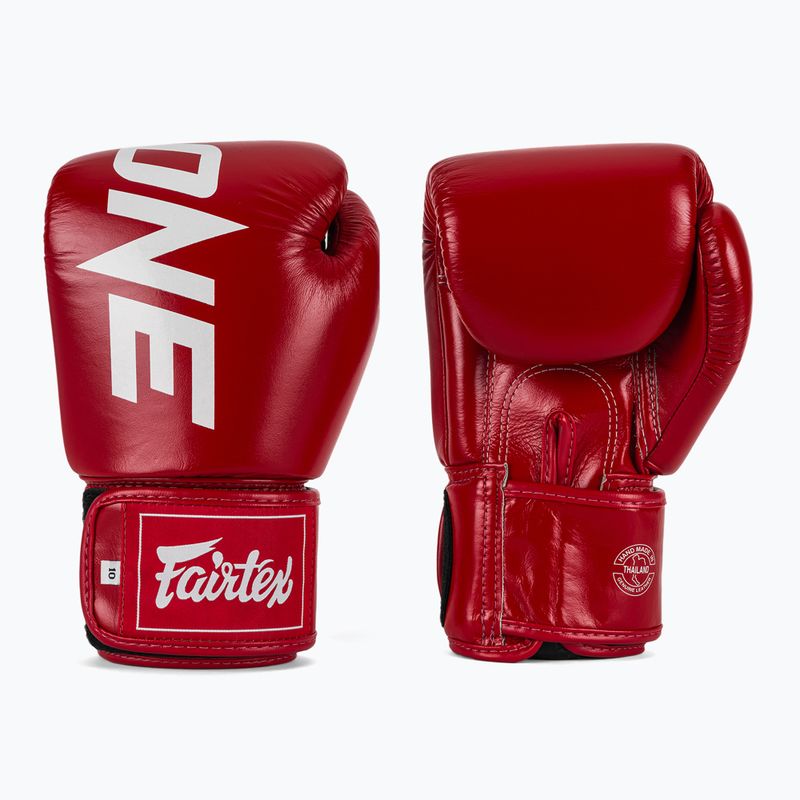 Боксерські рукавички Fairtex ONE X Fairtex червоні
