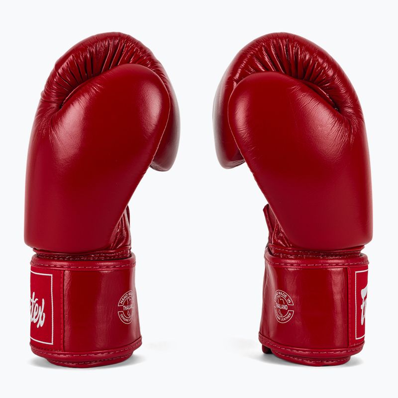 Боксерські рукавички Fairtex ONE X Fairtex червоні 4